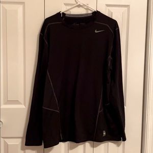 Nike Pro Combat black long sleeve shirt